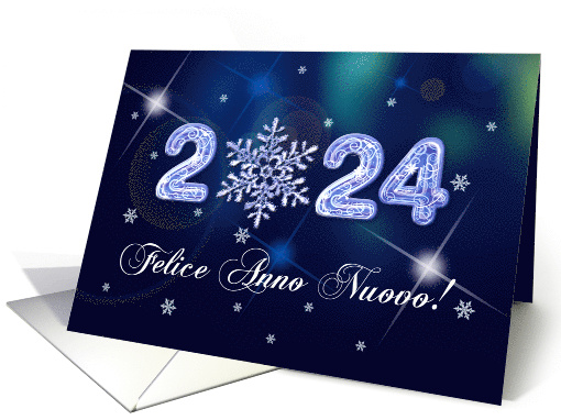 Felice Anno Nuovo 2024 Happy New Year in Italian card (964437)