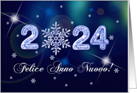 Felice Anno Nuovo 2022 New Year’s 2022 Card in Italian card