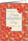 Grandparents Day for Mother in Law Icelandic Poppies Blank Inside card