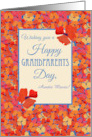 Custom Front Grandparents Day Icelandic Poppies Blank Inside card