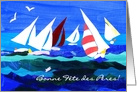 Sailboats French Language Father’s Day card
