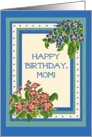 Birthday Card for a Mother with Primroses card