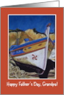 For Grandpa Father’s Day Algarve Fishing Boat Blank Inside card