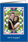 Engagement Announcement Photo Card - Save the Date card