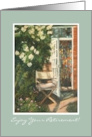 Retirement a Seat in the Sun Fine Art card