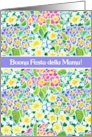 Mother’s Day Wishes in Italian with Primroses Blank Inside card