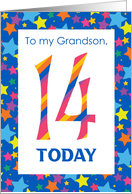 Grandson's 14th...