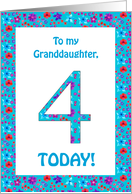 Granddaughter's 4th...