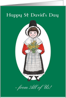 St David's Day Card,...
