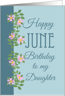 For Daughter's June...