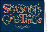 Season's Greetings,...