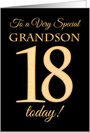 For Grandson 18th...