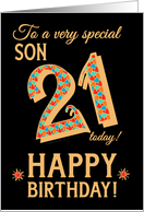 For Son 21st...