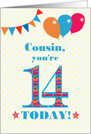 For Cousin 14th...