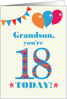 For Grandson 18th...