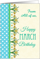 March Birthday From...