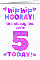 For Granddaughter...