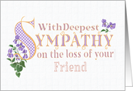 Sympathy for Loss of...