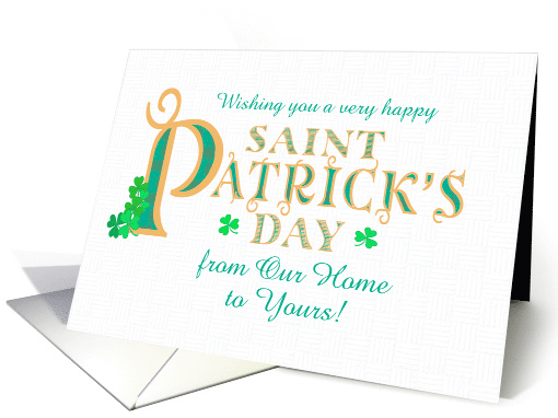 St Patrick's from Our Home to Yours Shamrocks and Gold... (1824770)