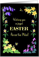Easter Wishes Across...