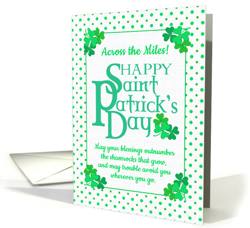 St Patrick's Day Blessings Across the Miles with... (1893608)