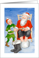 French Happy Christmas card