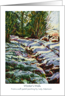 Sunlight on Snow Blank for Any Occasion card