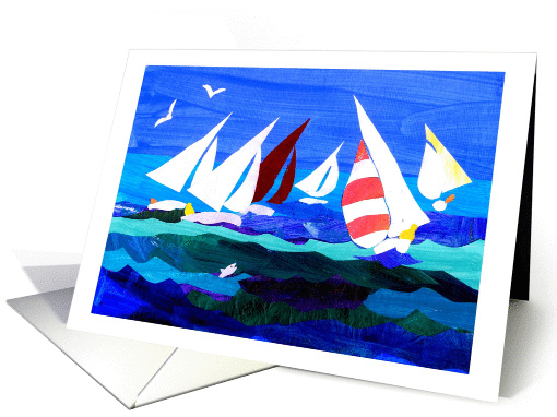 Sailing Boats card (578956)