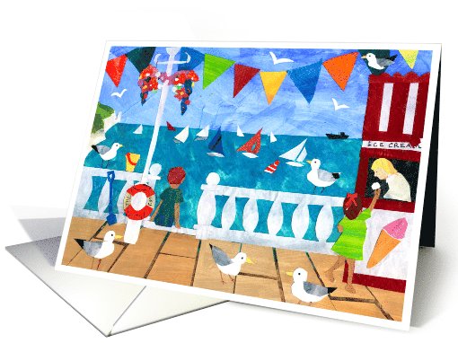 Seaside card (592245)