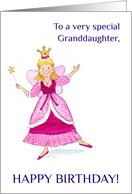 Granddaughter’s Birthday with Fairy Princess card