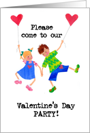 Valentine’s Day Party Invitation Card
