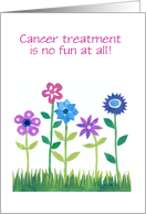 Custom Front Cancer Treatment Support for Child card