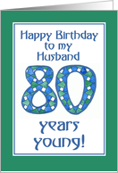 Age Specific Birthday Cards for Husband from Greeting Card Universe