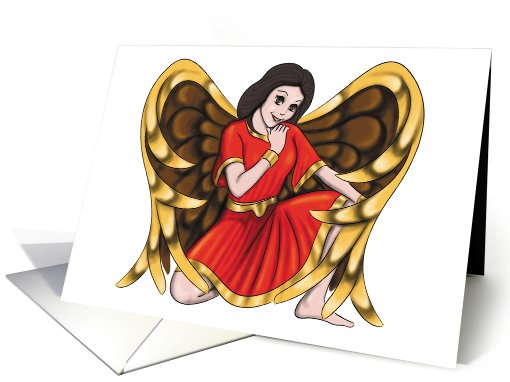 Angel - Scripture - Religious - Christianity card (535339)
