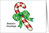 Candy Cane - Christmas card