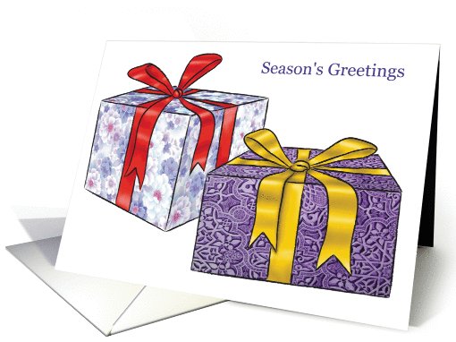 Christmas Gifts card (535746)