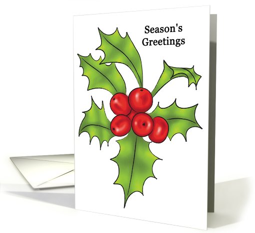 Holly Berry - Christmas card (535747)