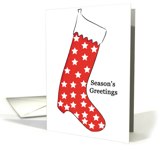 Christmas Stocking card (535755)