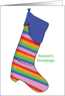 Christmas Stocking card