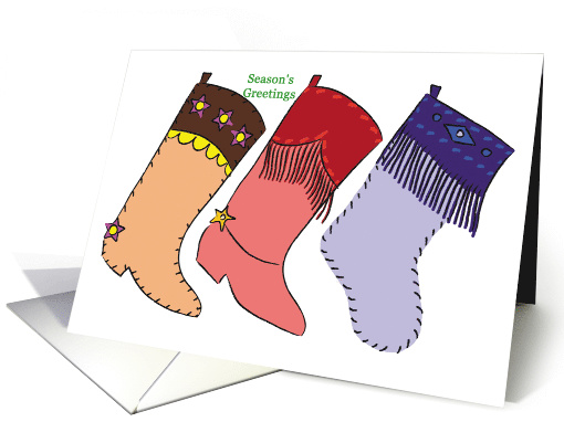 Christmas Stocking card (535758)
