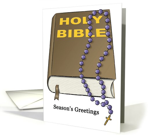 Holy Bible - Christmas card (536069)