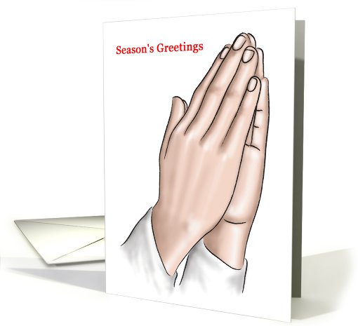 Praying Hands - Christmas card (536073)