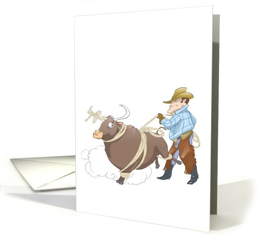 Texas Longhorn - Animals - Pets - Farm Animals - Cow card (536220)