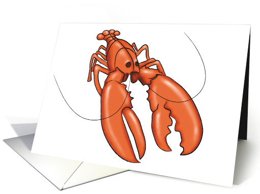 Lobster - Sea Life card (536553)