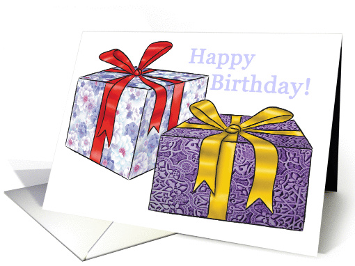 Birthday Gifts card (536591)