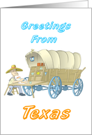 Chuckwagon - Texas Greeting card