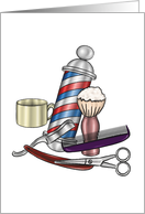 Barber Tools and Supplies card