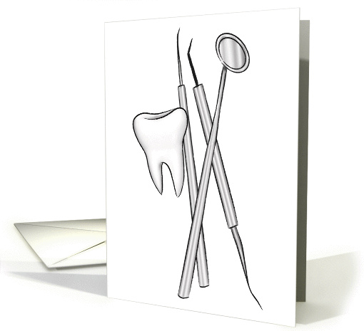 Dentist Supplies and Tools card (539929)