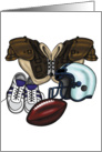 Football Equipment card