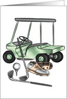 Golfer Tools of the Trade card